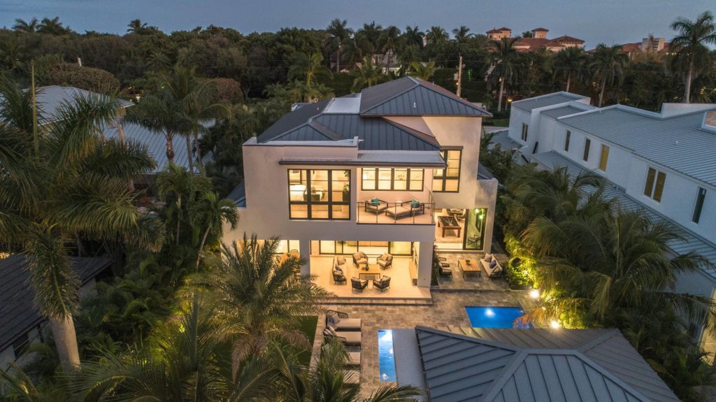 Ocean Boulevard contemporary masterpiece in Delray Beach, Florida, luxury houses