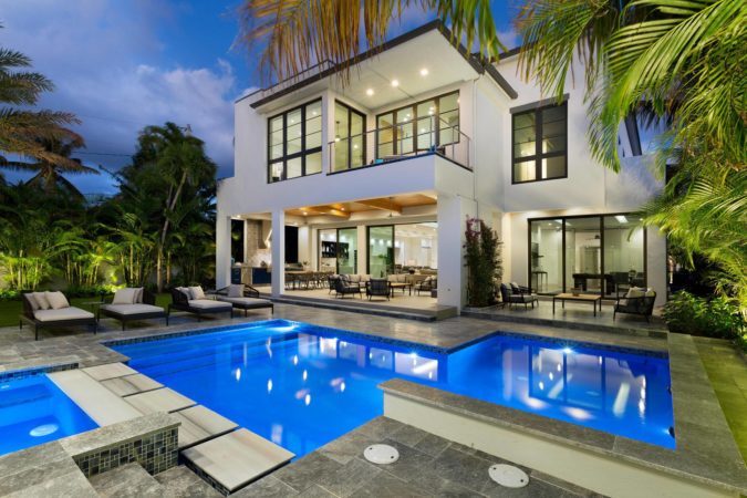 Ocean Boulevard Contemporary Home in Delray Beach, Florida