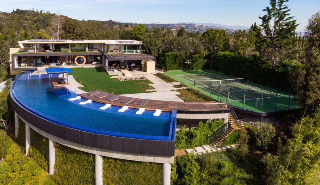 luxury house, Los Angeles modern home