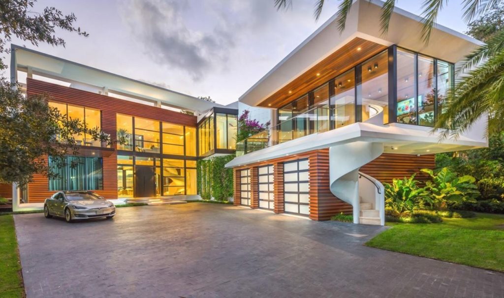Modern Home in Florida, luxury house, Kobi Karp Architecture