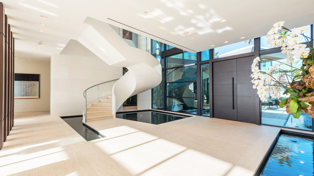 Modern Home in Florida, luxury house, Kobi Karp Architecture