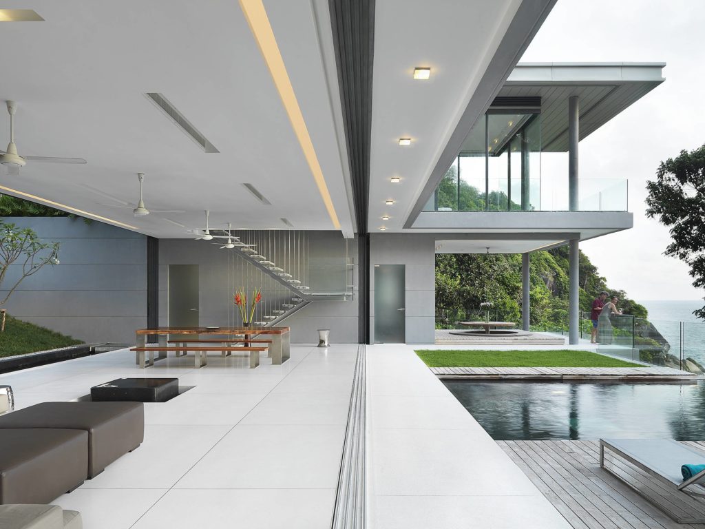 Amazing Seacliff Villa Amanzi in Phuket, Thailand by Architect Firm Original Vision Studio, luxury houses
