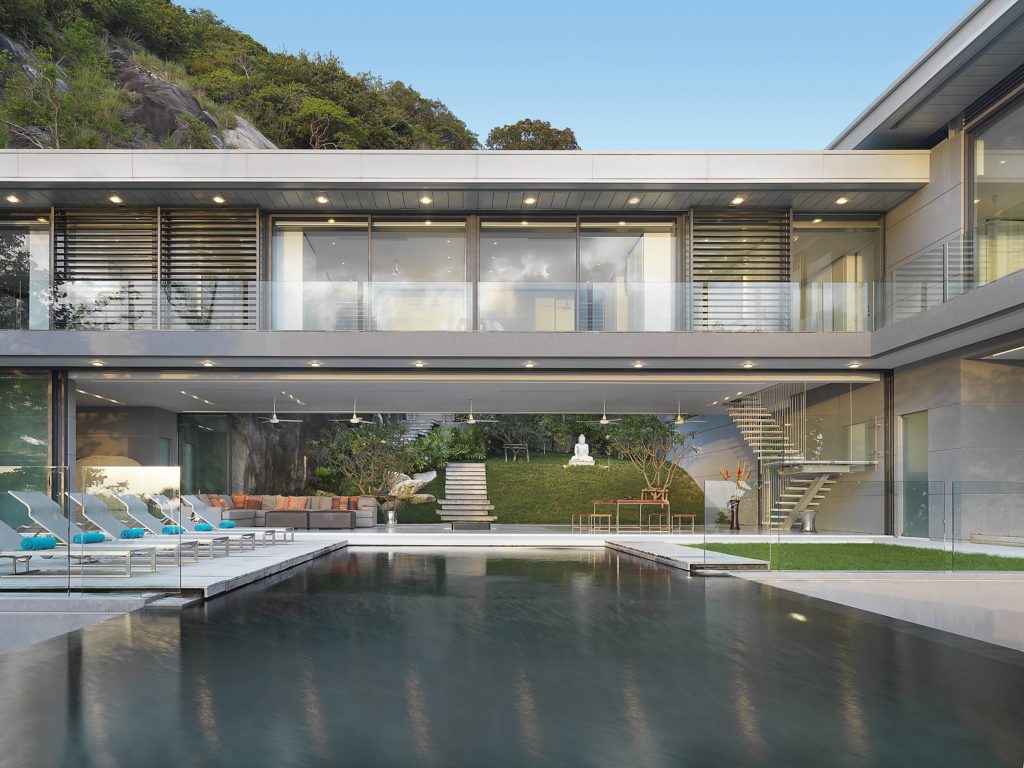 Amazing Seacliff Villa Amanzi in Phuket, Thailand by Architect Firm Original Vision Studio, luxury houses