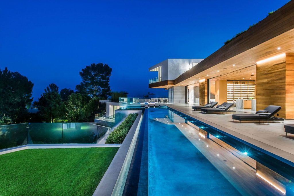 Mansion in Los Angeles, luxury house