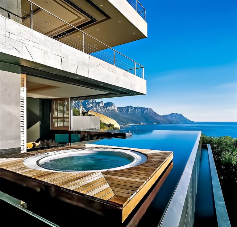 Luxury Saint Leon Villa in Cape Town, South Africa by SAOTA