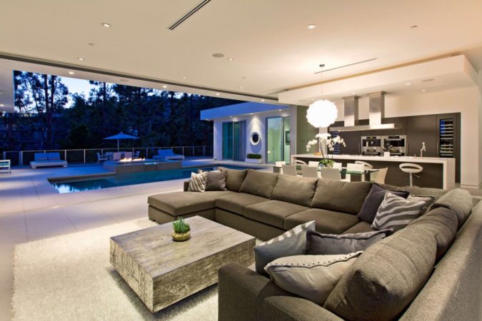 Extraordinary Beverly Hills Contemporary Home designed by Jon Mandl