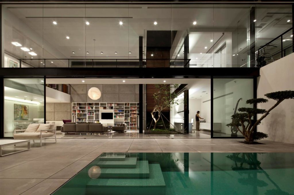 luxury house, Modern House in Israel