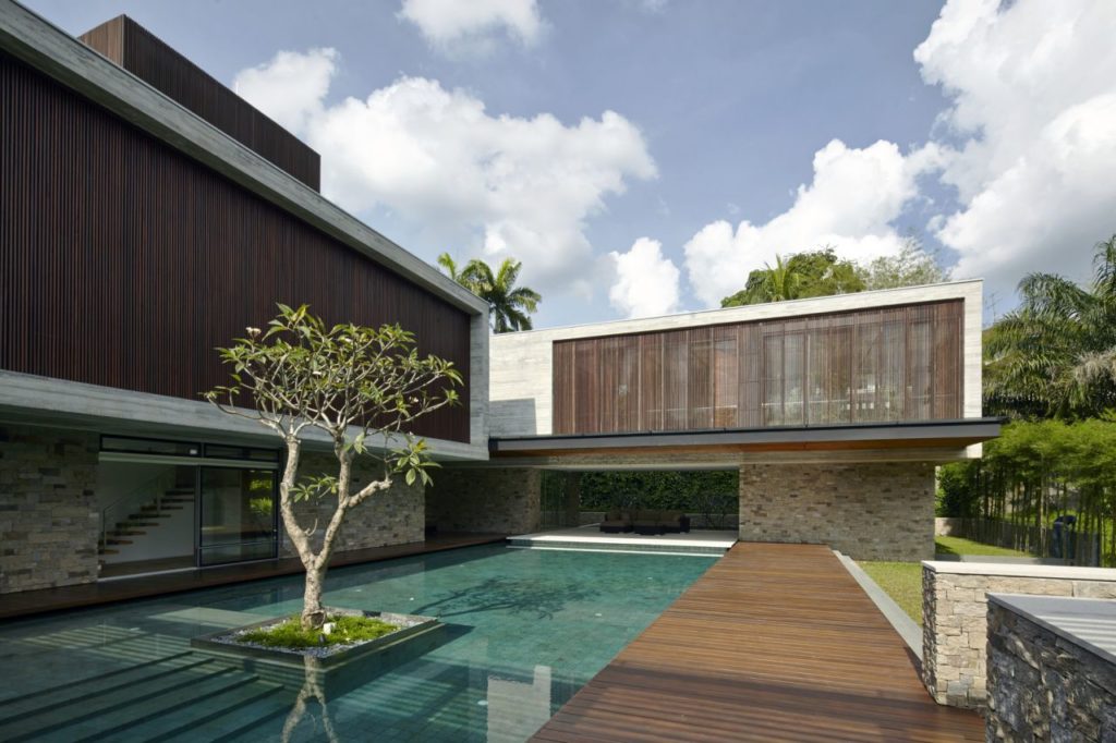 Modern Home in Singapore, luxury house