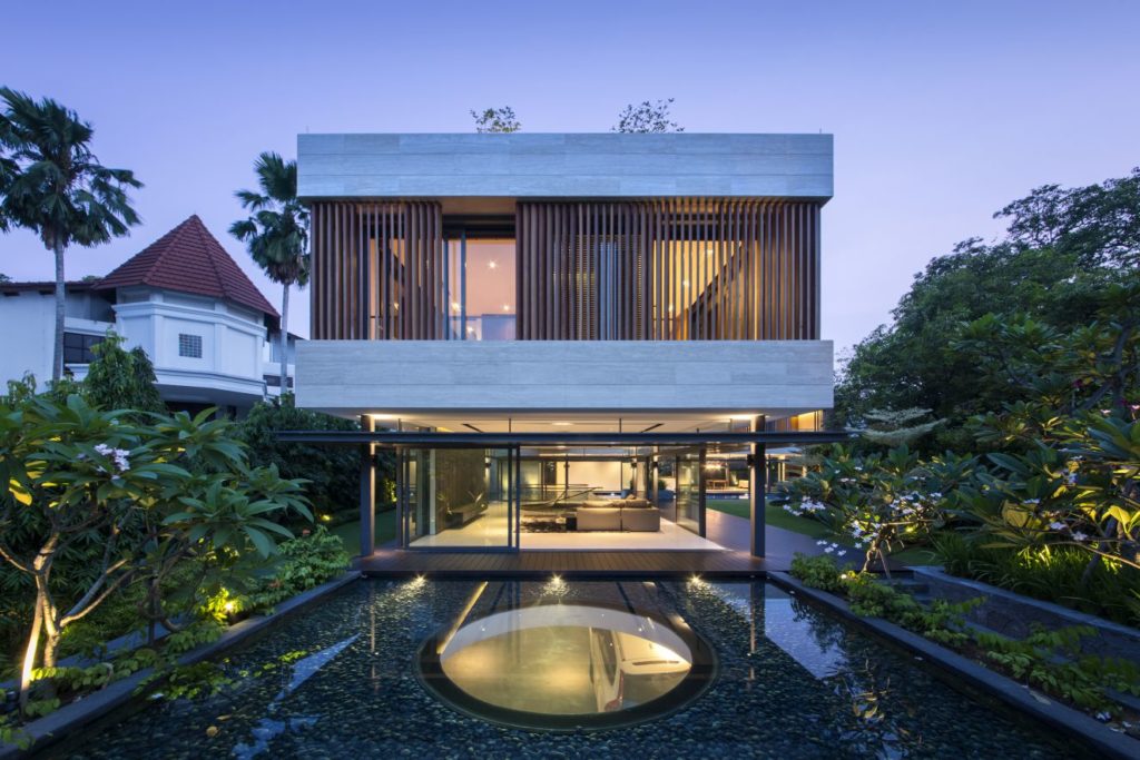 Modern House  in Singapore, luxury house