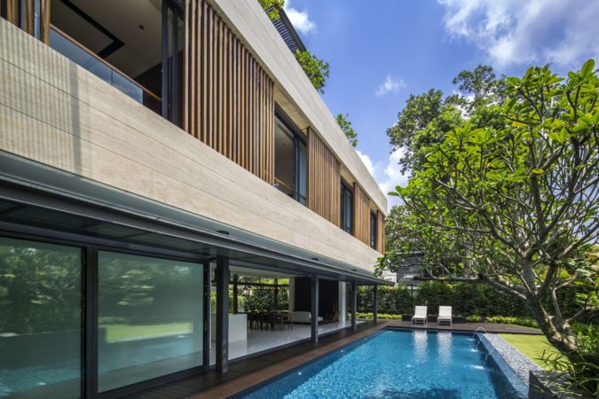 Secret Garden Modern House in Singapore by Wallflower Architecture...