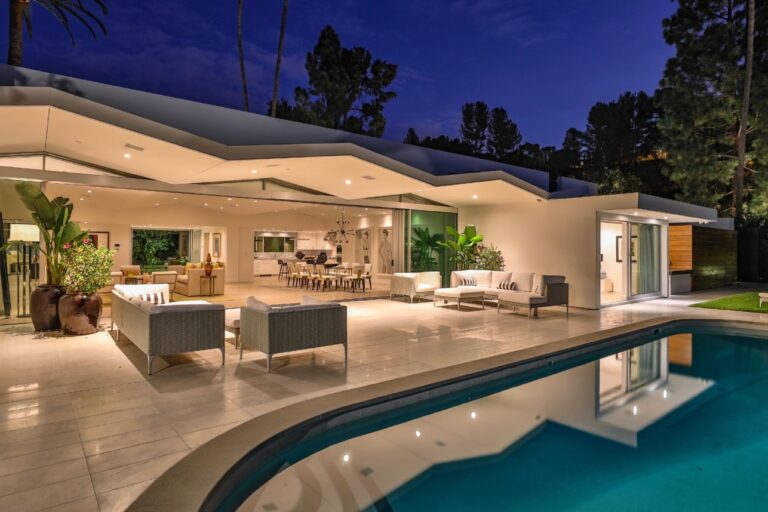 Inside A $15,995,000 Beverly Hills Contemporary listed by Williams Williams Estates Group