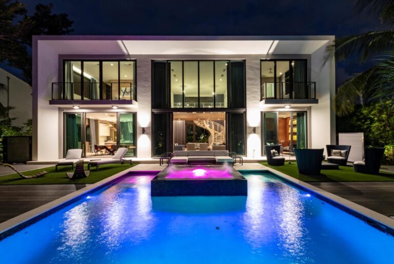 Tour of A Modern Home for The Ultimate Miami Beach Lifestyle
