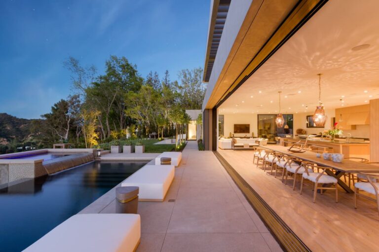 Tour of Bel Air Modern Estate Offering Sublime Views Rarely Seen in LA