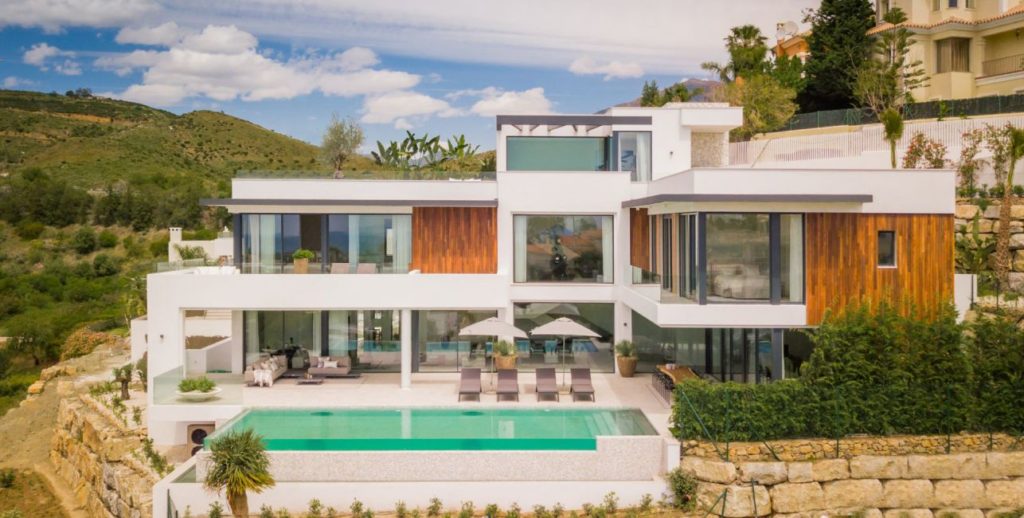 modern villa in Spain