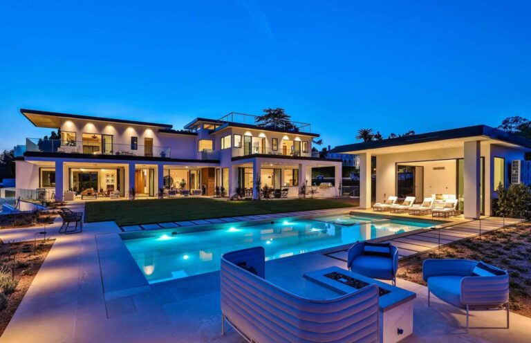 Newly Built Contemporary Mansion in Beverly Hills Asking for $24,500,000