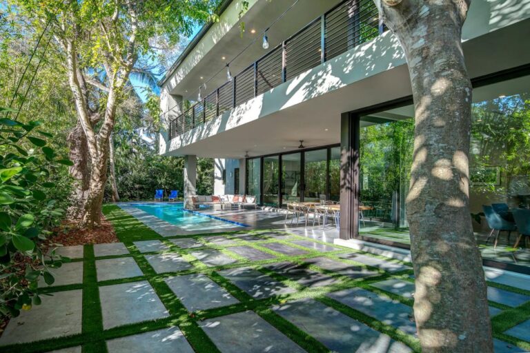 Tour of A Desirable Lifestyle Modern Home in Miami