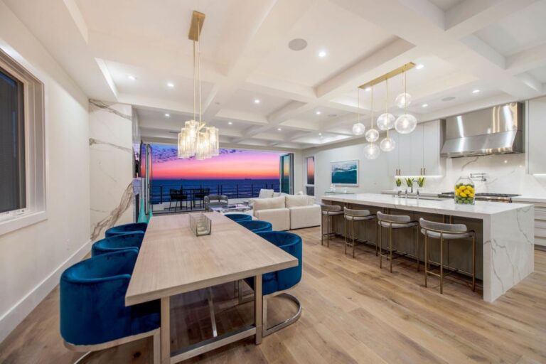 Inside A Coastal Luxury Modern Home in Manhattan Beach Listed for $16,650,000