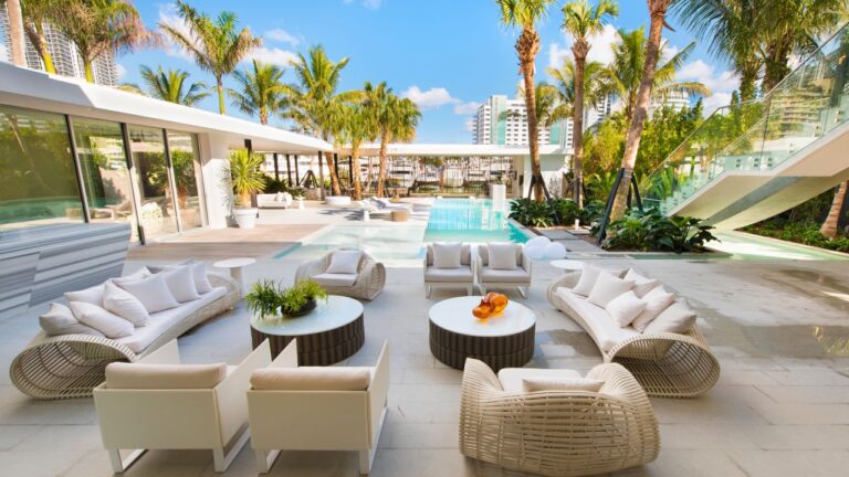 Tour of An Architecturally Distinct Home in Miami Beach