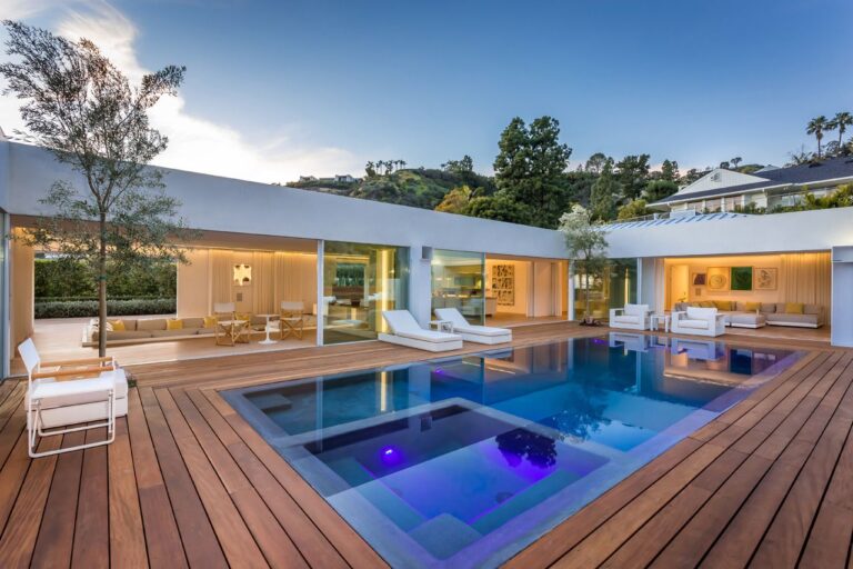 Spectacularly Crafted Contemporary Beverly Hills Estate offered at $8,499,000