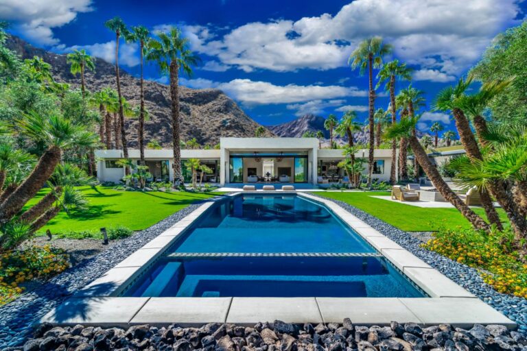 Tour of An Exclusive Resort-Style Home in Rancho Mirage