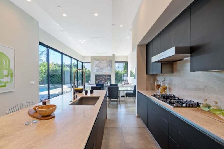 Beverly Grove Custom Home Features Contemporary Design