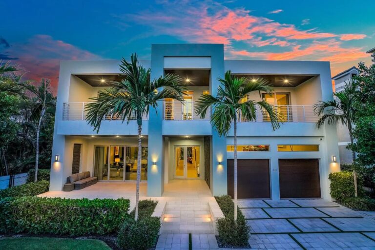 A Poinciana Drive Modern Home in Fort Lauderdale Listed for $4,175,000