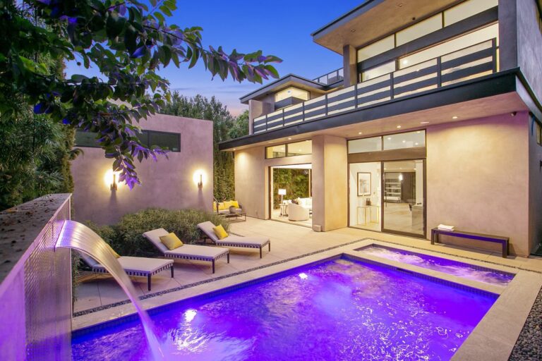 $4,975,000 West Hollywood Modern 3-Story Home on the Market