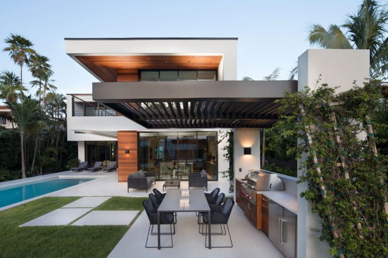 Prairie Ave Residence in Miami Beach by Dunagan Diverio Design Group Miami