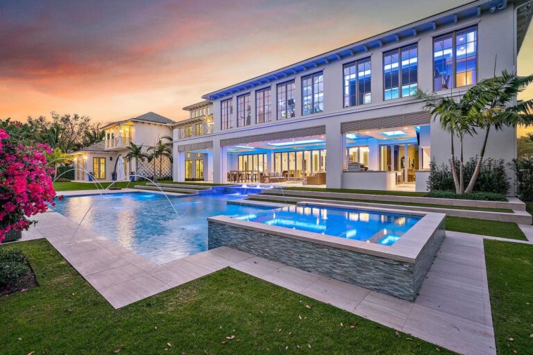 Palm Beach Gardens Transitional Estate on market for $9.75 Million