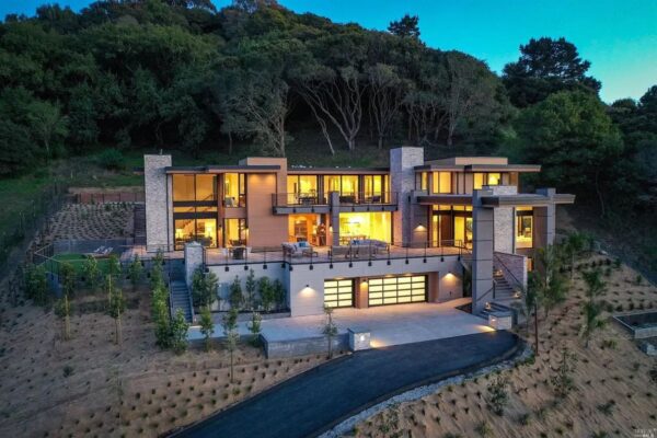 Masterpiece in Belvedere Tiburon, California.listed for $8.3 Million