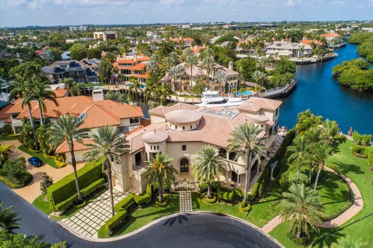 Custom Sanctuary Estate resides on a deepwater offered at $8 Million