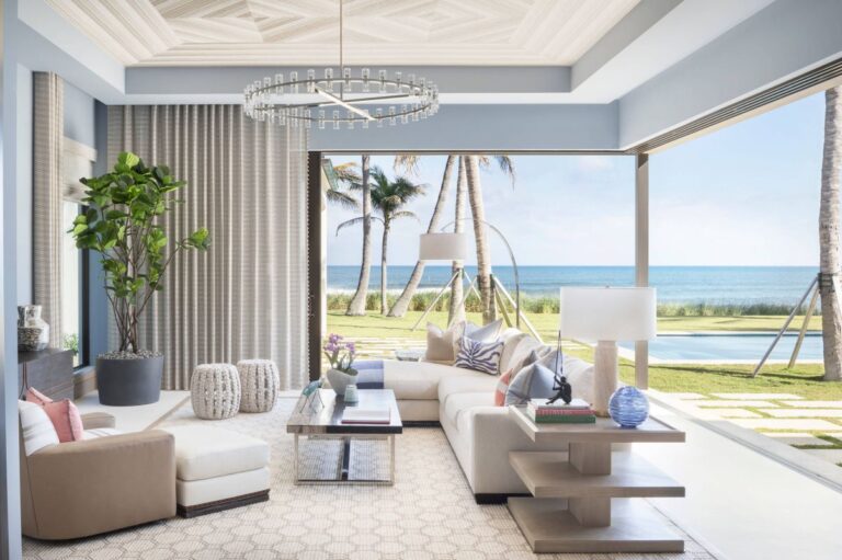 Contemporary Elegance in Ocean Ridge, Florida by Marc-Michaels Interior Design