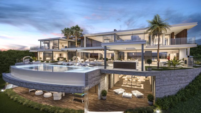 Superb Design Concept for Detached Villa in La Zagaleta, Spain