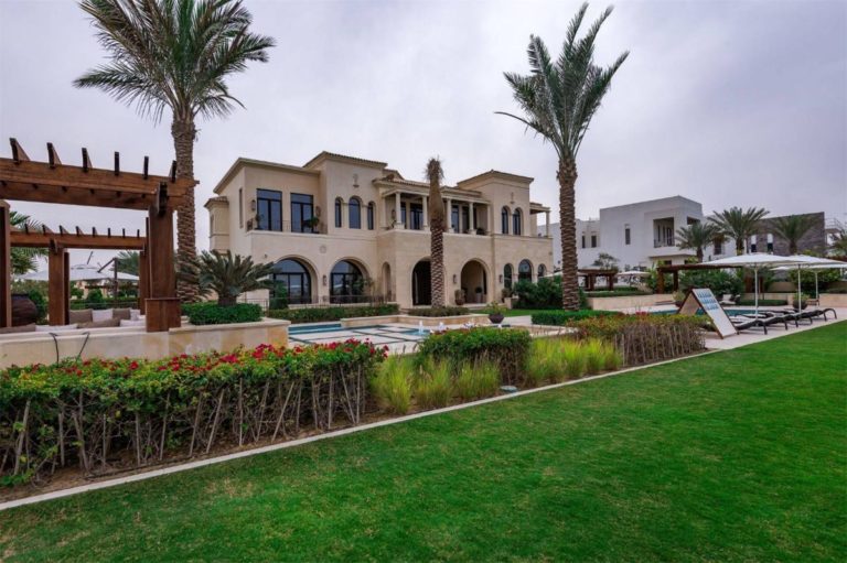 Mediterranean Style Mansion in Dubai Hills Grove, UAE