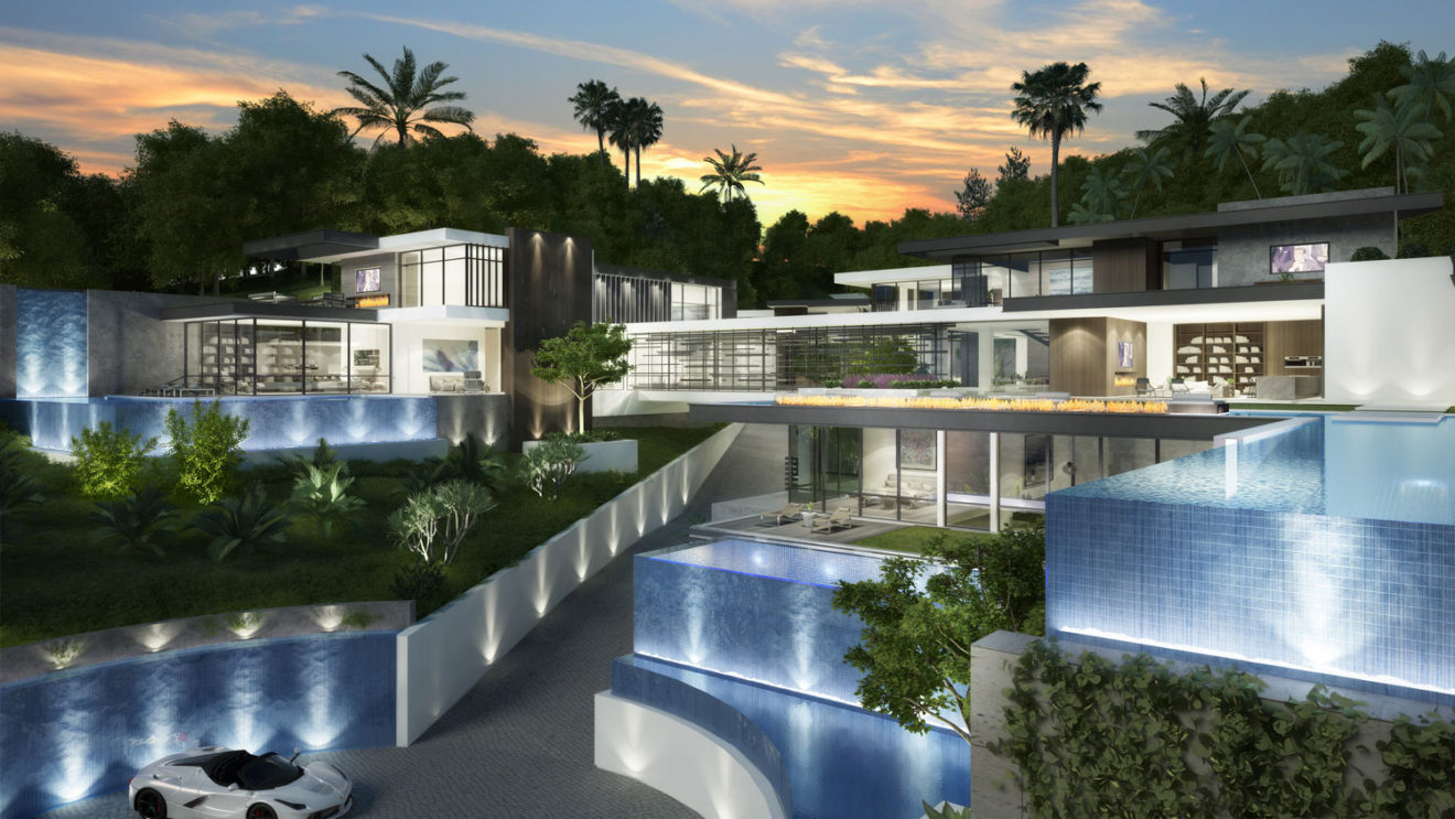 1230-1250 La Collina Modern Mansion Concept By Ir Architects