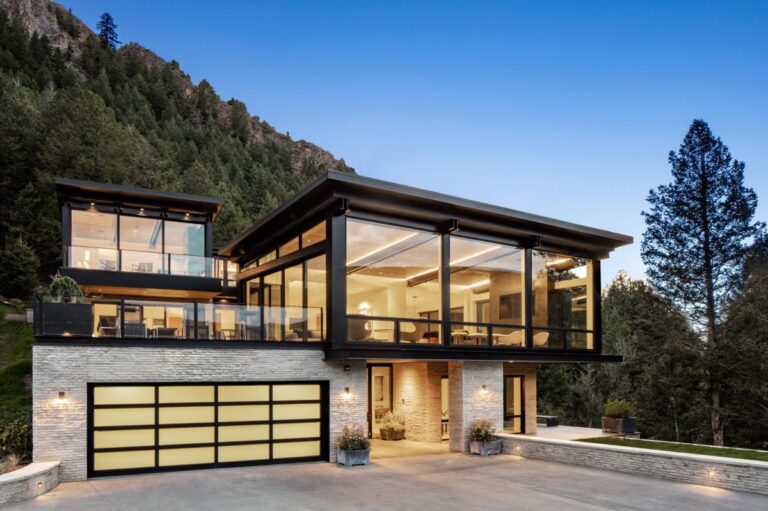 Experience Elevated Mountain Living at the Little Cloud Modern Masterpiece in Aspen