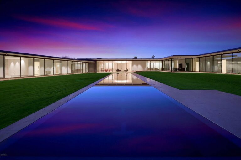 $6.5 Million Modern Desert Contemporary in Paradise Valley