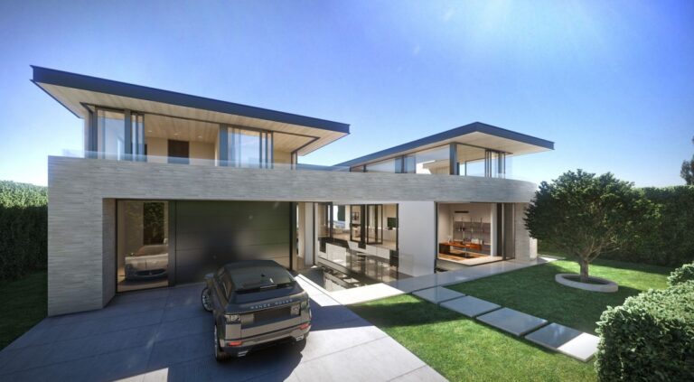 Corona Del Mar Modern Home Concept by McClean Design
