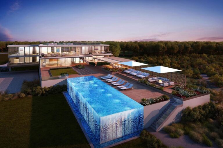 Ultra-modern Bridgehampton Estate Concept by Andre Kikoski Architect