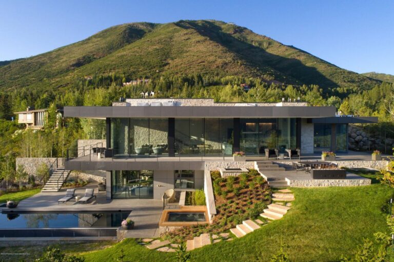 Tour of Extraordinary Red Mountain Ranch Estate in Aspen