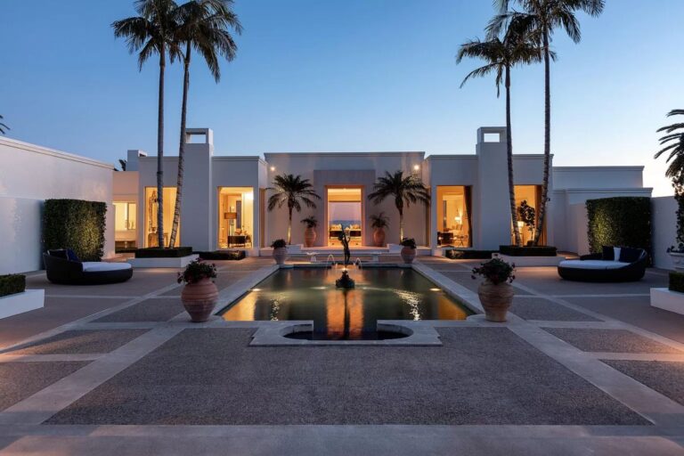 Modern Neoclassical Villa in Montecito listed for $14 Million