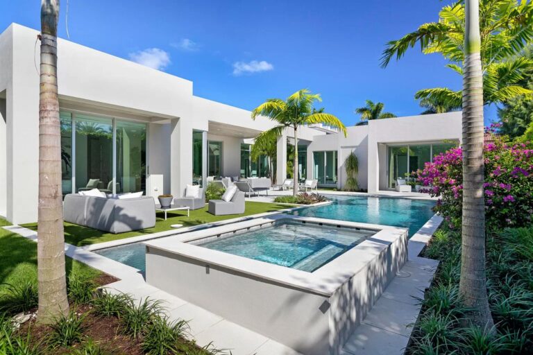$4.4 Million Boca Raton Mid-Century Home on prestigious Cocoanut Road