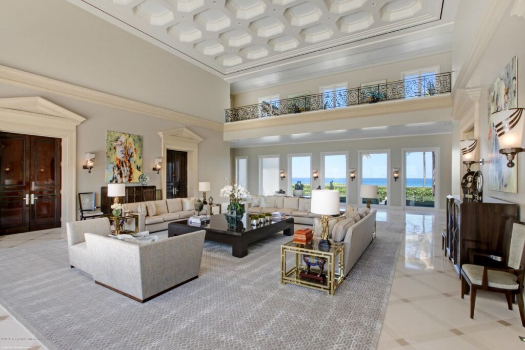Palm Beach Island Mansion, Contemporary Home, Florida