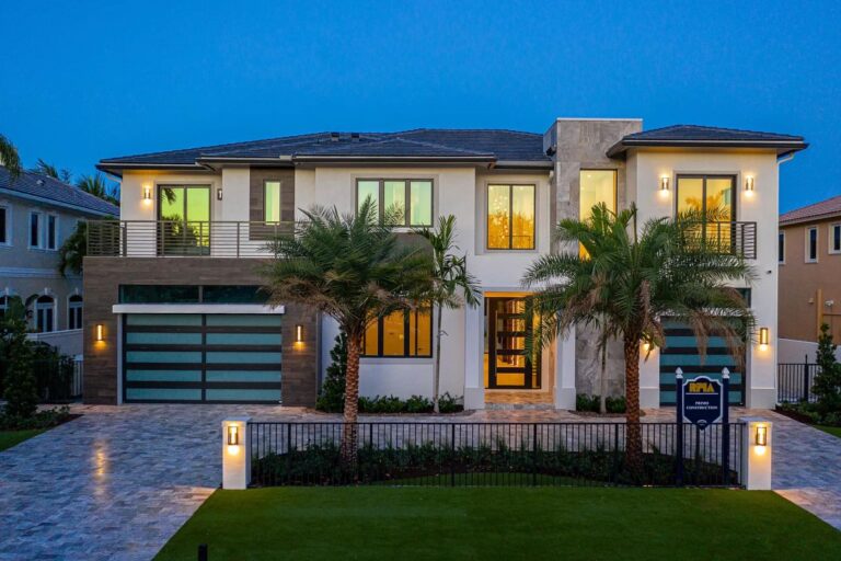 Boca Raton’s Date Palm Modern Home listed for $5.4 Million