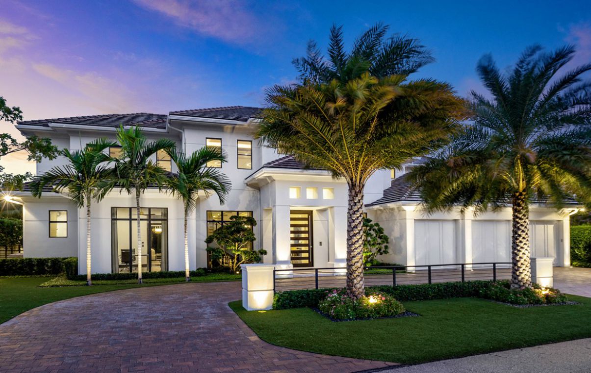 An Exceptional Silver Palm Residence listed for 6.4 Million