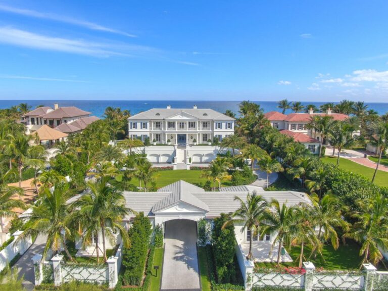 Brand New Lantana oceanfront Mansion hits Market for $42 Million