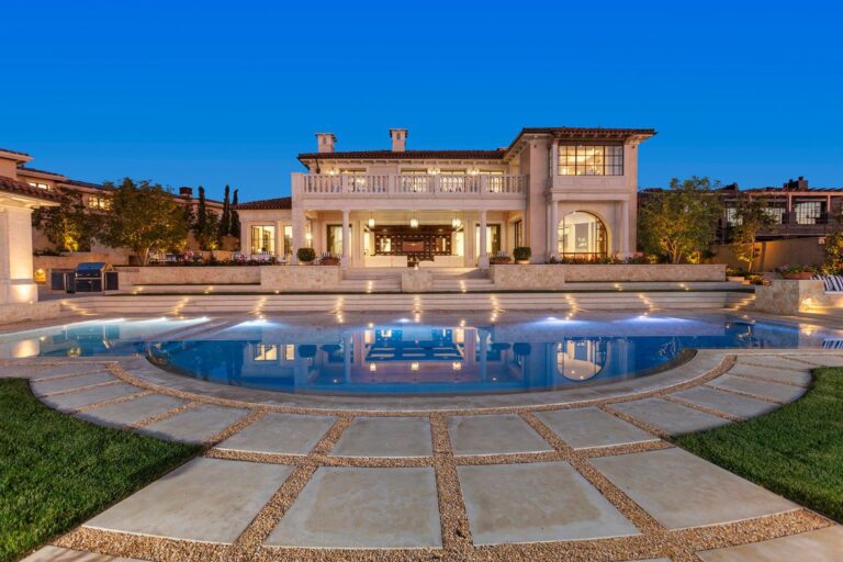 Brand New Northern Italian-inspired Home in Newport Coast hits Market for $28 Million