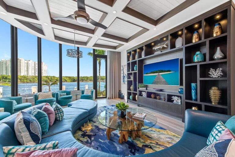 The Widmer Harbour Estate in Boca Raton for Sale at $10.8 Million