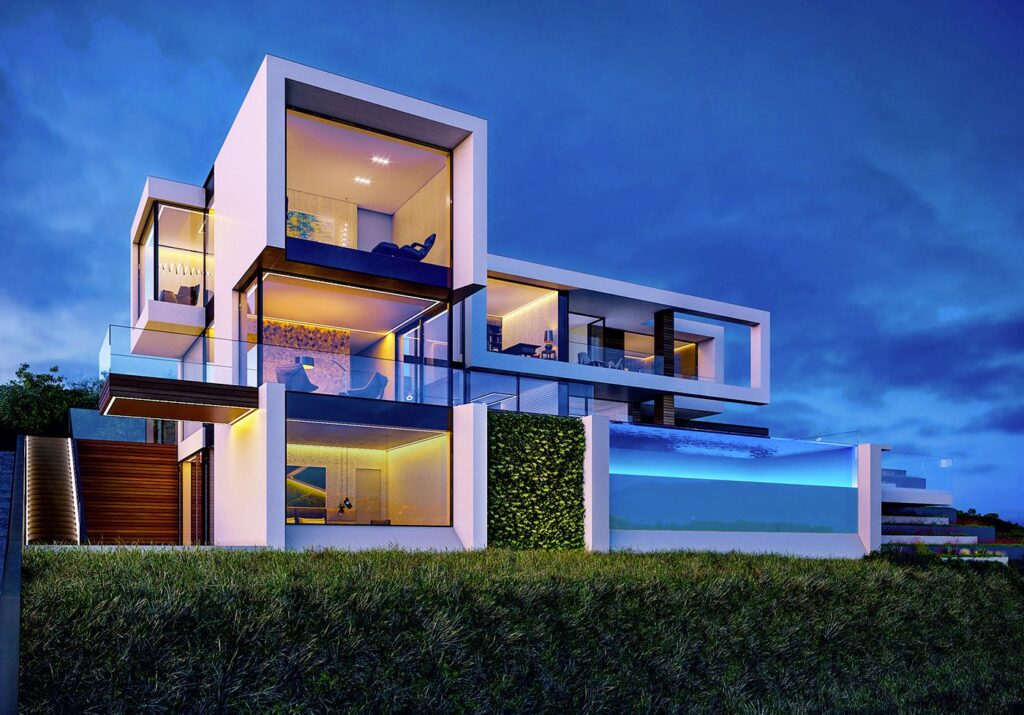 House in Limassol, Design Concept,Alexander Zhidkov Architect 