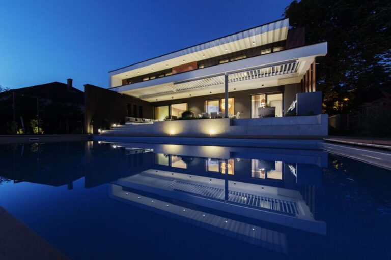 Exceptional Modern Villa in Budapest, Hungary by Toth Project